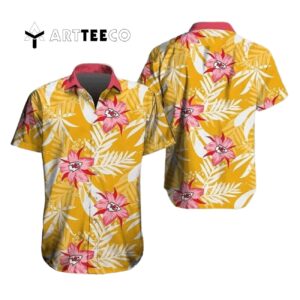 Kansas City Chiefs Hibiscus Flowers Hawaiian Shirt 1