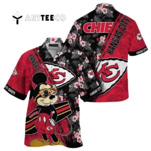 Kansas City Chiefs Mickey Aloha Hawaiian Shirt 1