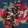 Kansas City Chiefs Mickey Aloha Hawaiian Shirt 3