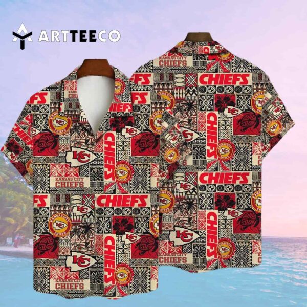 Kansas City Chiefs National Football League 2025 Aop V13 Hawaiian Shirt 2