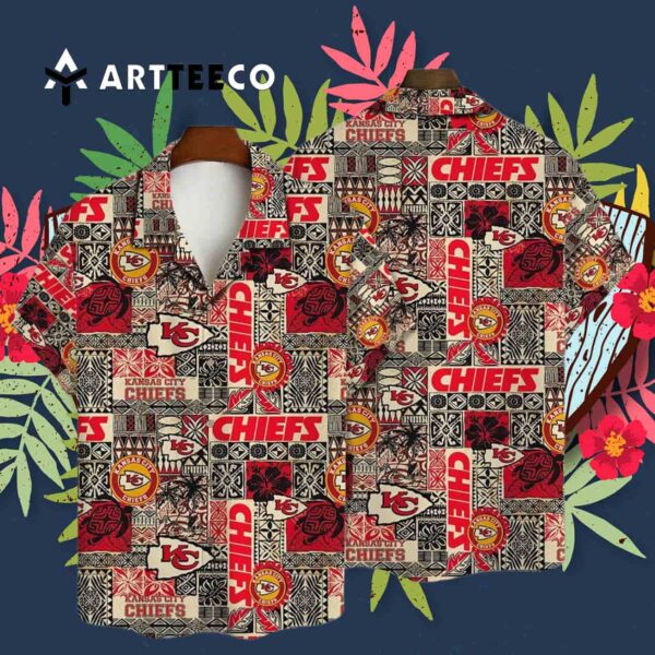 Kansas City Chiefs National Football League 2025 Aop V13 Hawaiian Shirt 3