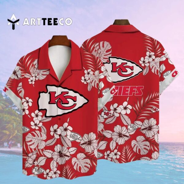 Kansas City Chiefs National Football League 2025 Aop V29 Hawaiian Shirt 2