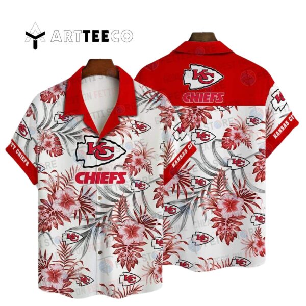 Kansas City Chiefs Nfl Pattern Hawaiian Shirt 1