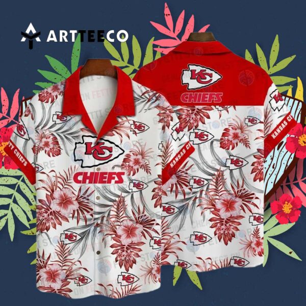 Kansas City Chiefs Nfl Pattern Hawaiian Shirt 3