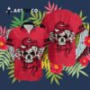 Kansas City Chiefs Snake And Skull Octopus Hawaiian Shirt 3