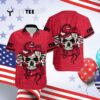 Kansas City Chiefs Snake And Skull Octopus Hawaiian Shirt 4