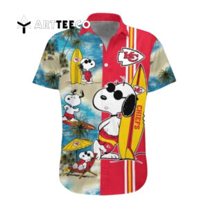 Kansas City Chiefs Snoopy Aloha Hawaiian Shirt 1