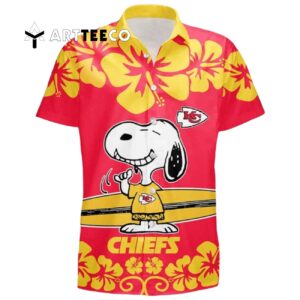 Kansas City Chiefs Snoopy Hawaiian Shirt 1