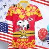 Kansas City Chiefs Snoopy Hawaiian Shirt 4