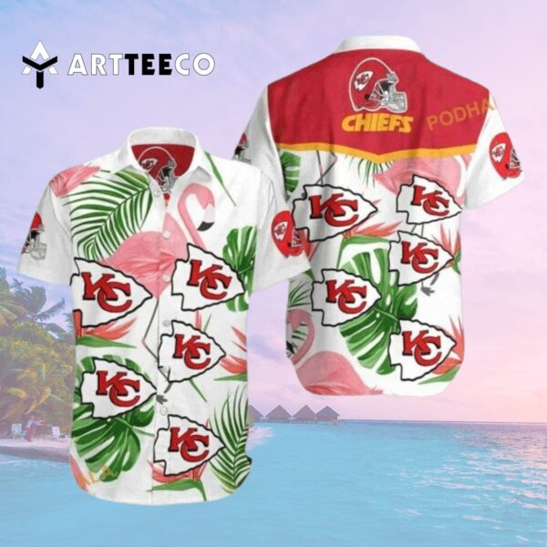 Kansas City Chiefs Special Floral Tropical Hawaiian Shirt 2