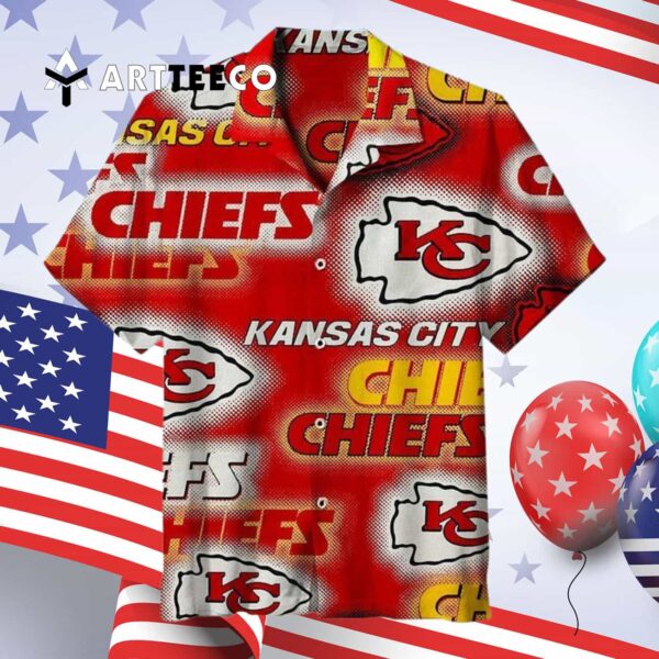 Kansas City Chiefs Summer Cool Hawaiian Shirt 4