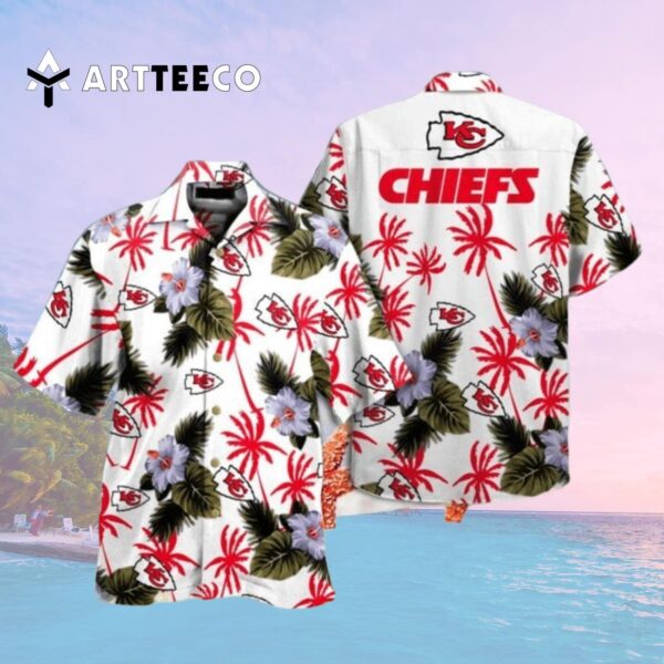 Kansas City Chiefs Summer Tropical Hawaiian Shirt 2
