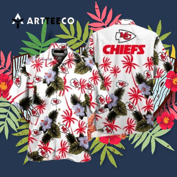 Kansas City Chiefs Summer Tropical Hawaiian Shirt 3