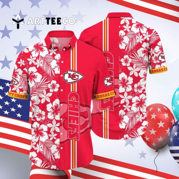 Kansas City Chiefs Sunbathetime Hawaiian Shirt 4