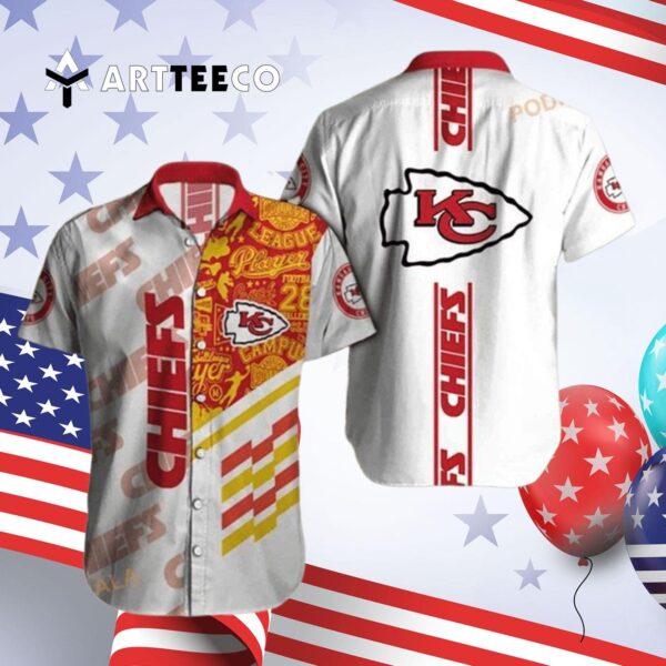 Kansas City Chiefs Super Bowl Hawaiian Shirt 4