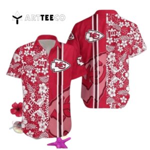 Kansas City Chiefs Tropical Design Hawaiian Shirt 1