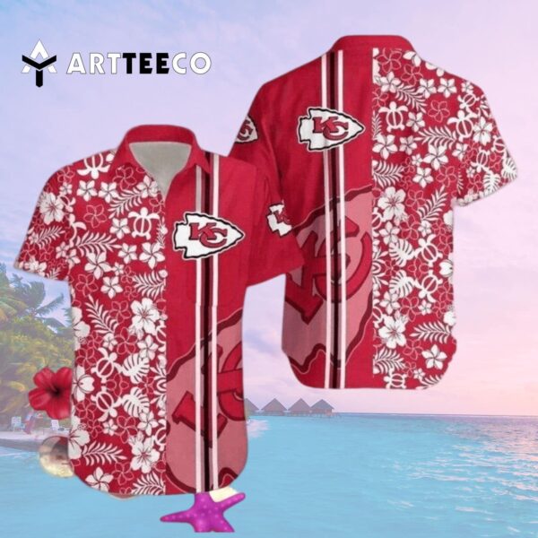 Kansas City Chiefs Tropical Design Hawaiian Shirt 2