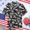 Las Vegas Raiders Camo For Fans Hawaiian Shirt 4