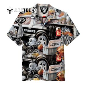 Las Vegas Raiders Funny Hawaiian Shirt 1
