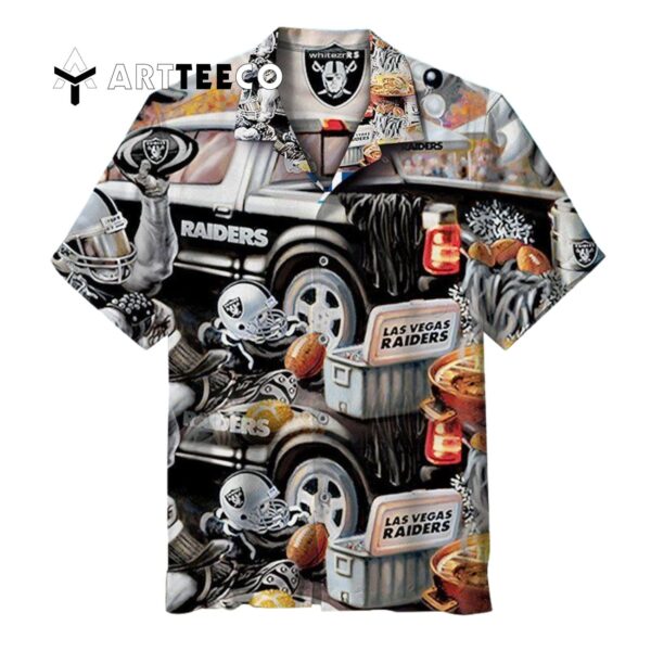 Las Vegas Raiders Funny Hawaiian Shirt 1