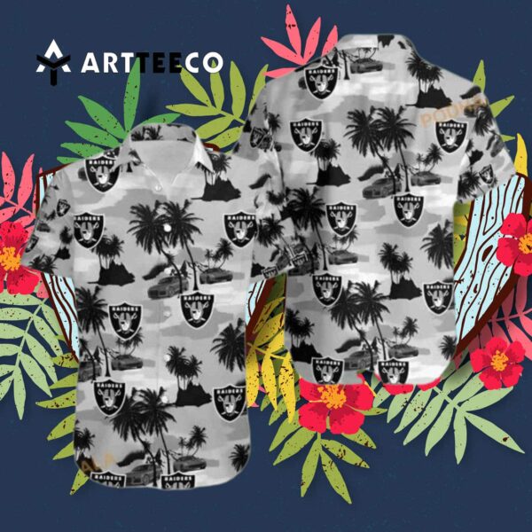 Las Vegas Raiders Gift For Beach Vacation Hawaiian Shirt 3