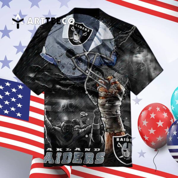 Las Vegas Raiders Last Fight Football Hawaiian Shirt 4