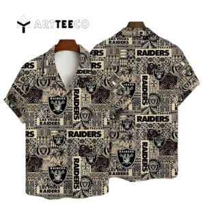 Las Vegas Raiders National Football League 2025 Aop V15 Hawaiian Shirt 1