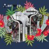 Las Vegas Raiders Skull Halloween Hawaiian Shirt 3