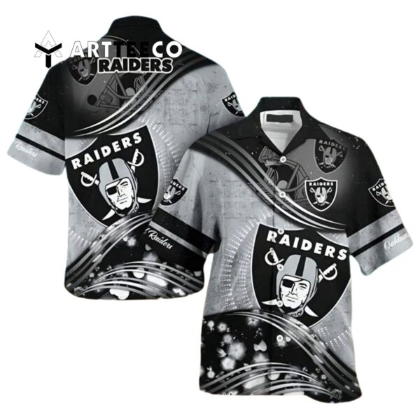 Las Vegas Raiders Special Beach Style Hawaiian Shirt 1