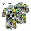Las Vegas Raiders Special Floral Tropical Colorful Hawaiian Shirt 1