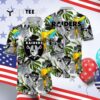 Las Vegas Raiders Special Floral Tropical Colorful Hawaiian Shirt 4