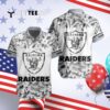 Las Vegas Raiders Special Floral Tropical Team Hawaiian Shirt 4