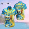 Los Angeles Chargers Baby Yoda Hawaiian Shirt 2