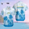 Los Angeles Chargers Coconut Trees Nfl Hawaiian Shirt 2