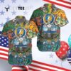 Los Angeles Chargers Grateful Dead Nfl Hawaiian Shirt 4