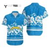 Los Angeles Chargers Hibiscus Flowers Hawaiian Shirt 1