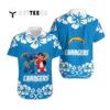 Los Angeles Chargers Lilo And Stitch Hawaiian Shirt 1