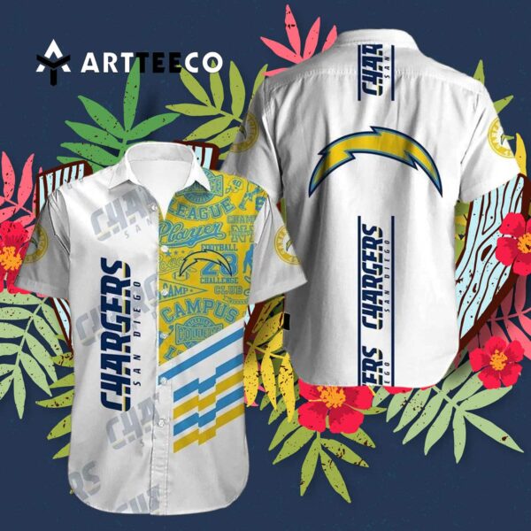 Los Angeles Chargers Limited Edition Hawaiian Shirt 3