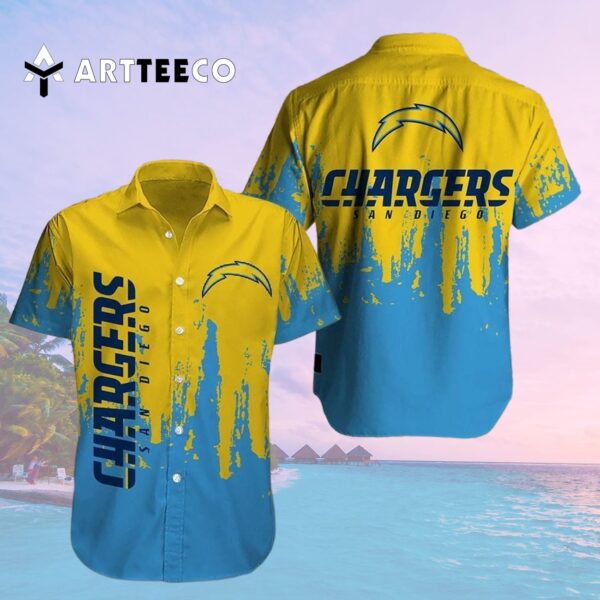 Los Angeles Chargers Limited Edition V1 Hawaiian Shirt 2