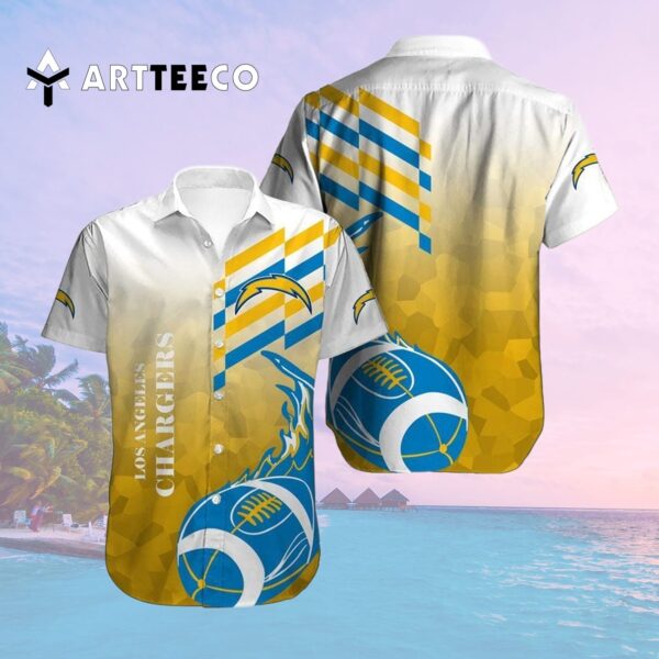 Los Angeles Chargers Limited Edition V2 Hawaiian Shirt 2