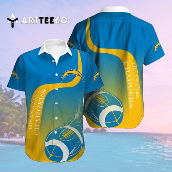 Los Angeles Chargers Limited Edition V3 Hawaiian Shirt 2