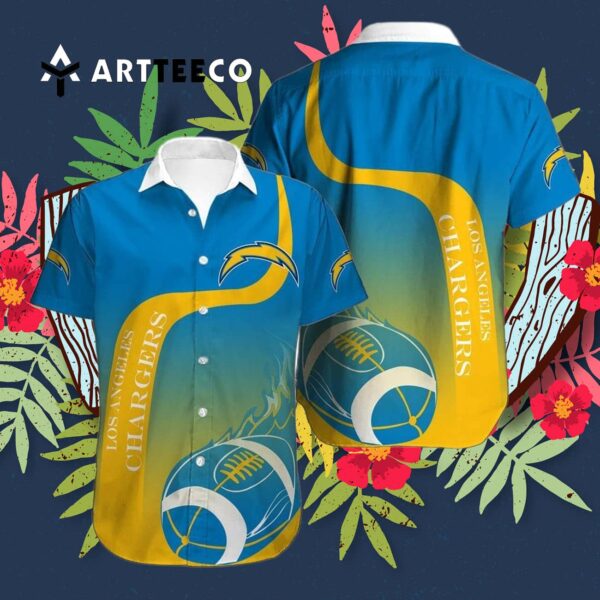 Los Angeles Chargers Limited Edition V3 Hawaiian Shirt 3