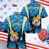 Los Angeles Chargers Nfl Mickey Mouse Hawaiian Shirt 4