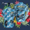 Los Angeles Chargers Summer Art Hawaiian Shirt 3