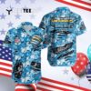 Los Angeles Chargers Summer Art Hawaiian Shirt 4