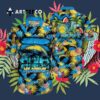Los Angeles Chargers Summer Colorful Hawaiian Shirt 3