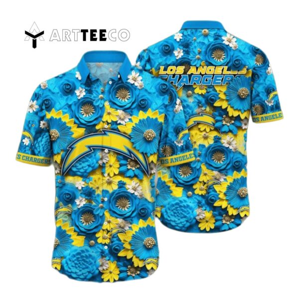 Los Angeles Chargers Trending For This Summer Hawaiian Shirt 1