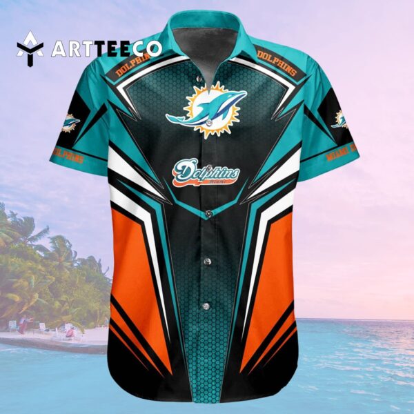 Miami Dolphins Cool Design Hawaiian Shirt 2