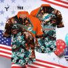 Miami Dolphins Cool Floral Hawaiian Shirt 4