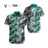 Miami Dolphins Cool Floral Pattern Hawaiian Shirt 1